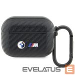 Aizmugurējais vāciņš BMW  BMW BMAPWMPUCA2 AirPods Pro cover black/black Carbon Double Metal Logo 