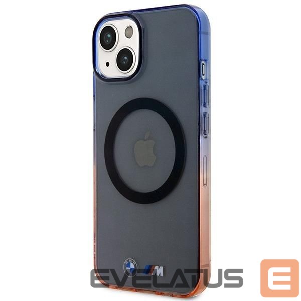 Aizmugurējais vāciņš BMW BMW Gradient Bumper MagSafe case for iPhone 14 Plus - gray