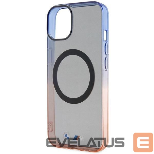 Aizmugurējais vāciņš BMW BMW Gradient Bumper MagSafe case for iPhone 14 Plus - gray