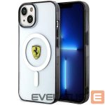 Aizmugurējais vāciņš Ferrari  Ferrari FEHMP14SURKT iPhone 14 6.1" clear/transparent hardcase Outline Magsafe