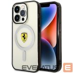 Aizmugurējais vāciņš Ferrari  Ferrari FEHMP14XURKT iPhone 14 Pro Max 6.7" clear/transparent hardcase Outline Magsafe
