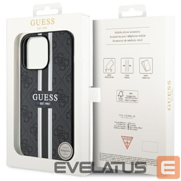 Aizmugurējais vāciņš Guess Black