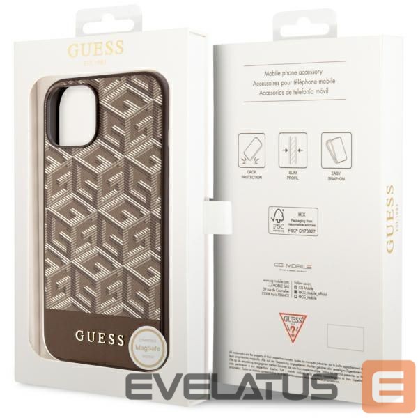 Aizmugurējais vāciņš Guess Brown