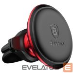 Auto turētājs Baseus  Magnetic car holder for the Baseus ventilation grille (Overseas Edition) - red