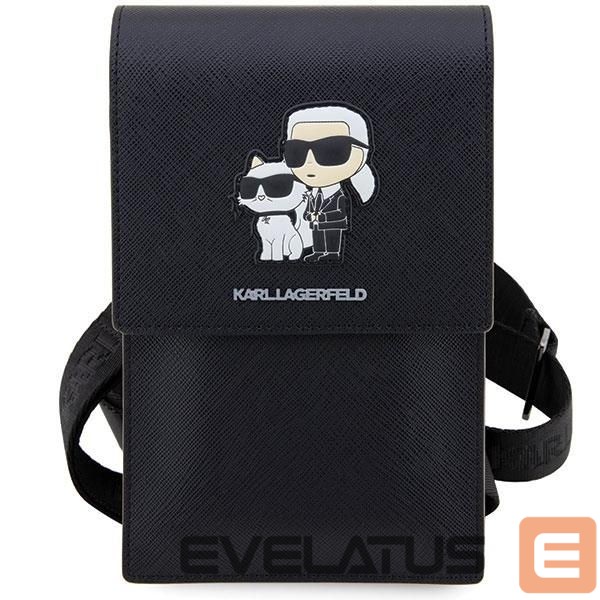 Aizmugurējais vāciņš Karl Lagerfeld Black