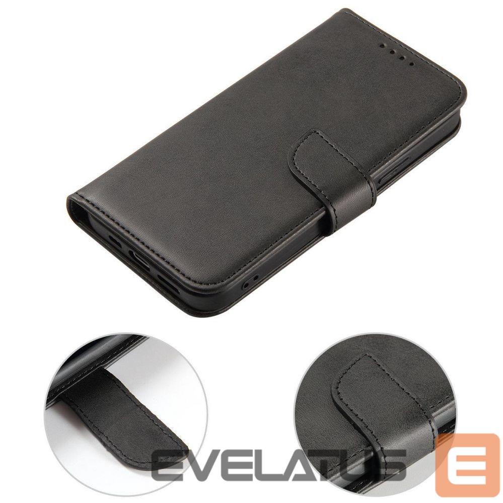 Citi Hurtel Magnet Case case for Honor Magic5 cover with flap wallet stand black