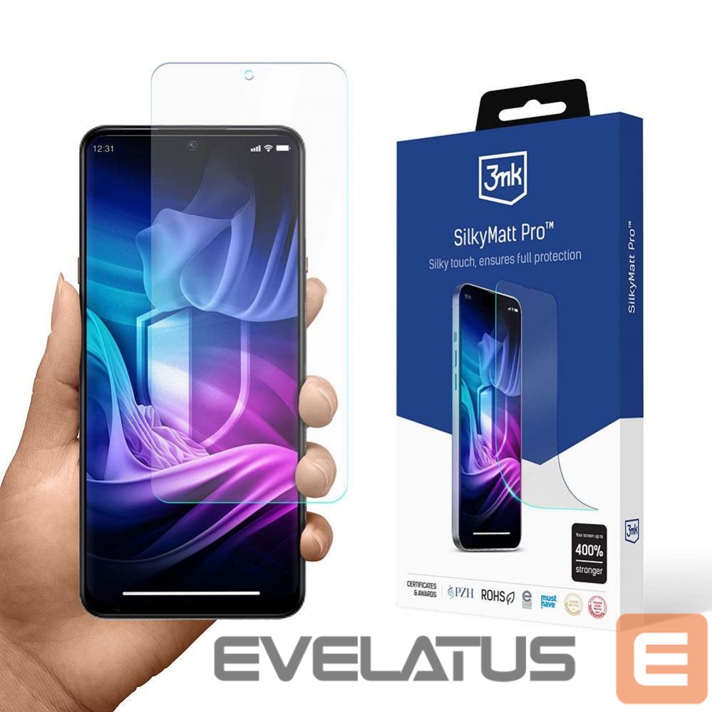Aizsargstikls 3MK - Redmi Note 12 4G - 3mk Silky Matt Pro