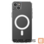 Aizmugurējais vāciņš Hurtel  MagSafe iPhone 15 Plus Clear Magnetic Case - transparent 