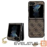 Aizmugurējais vāciņš Guess  Guess 4G Charms Collection case for Samsung Galaxy Z Flip 5 - brown 