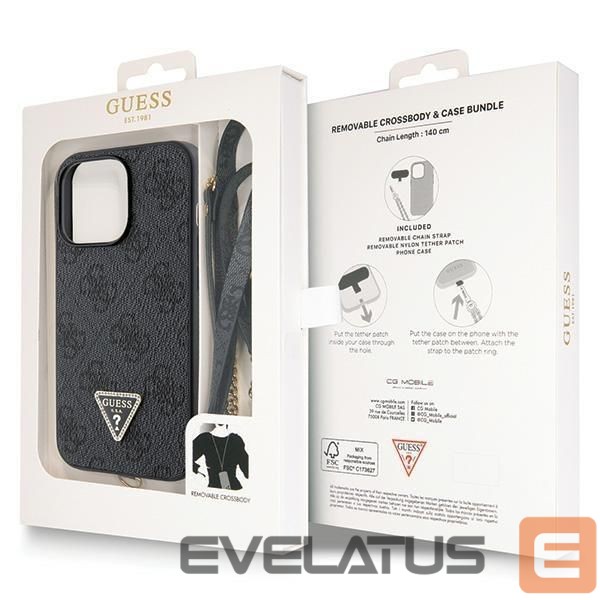 Aizmugurējais vāciņš Guess Black