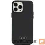 Aizmugurējais vāciņš Audi  Audi Silicone Case iPhone 13 Pro Max 6.7" black/black hardcase AU-LSRIP13PM-Q3/D1-BK