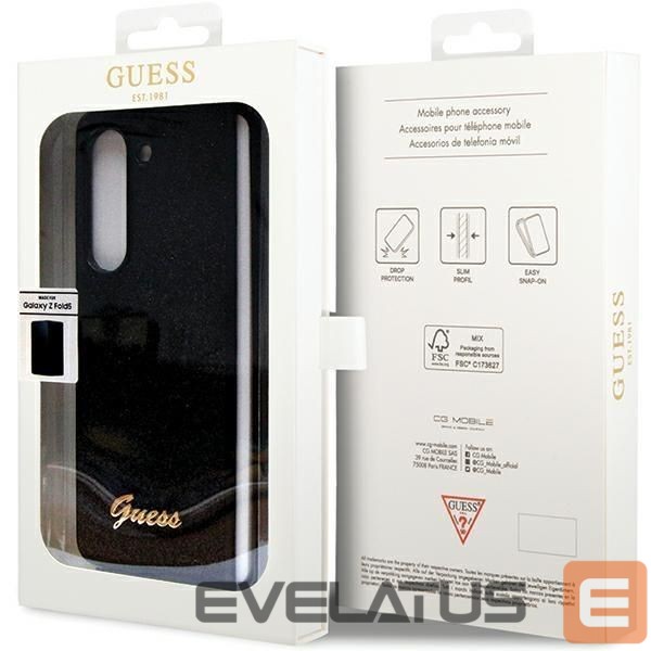 Aizmugurējais vāciņš Guess Black