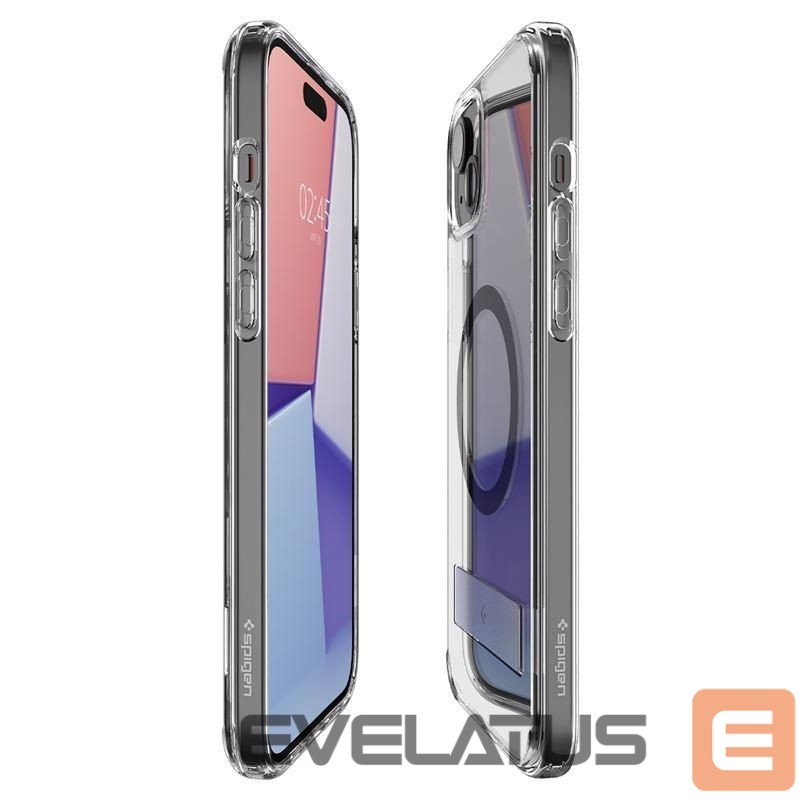 Aizmugurējais vāciņš Spigen Transparent || Black
