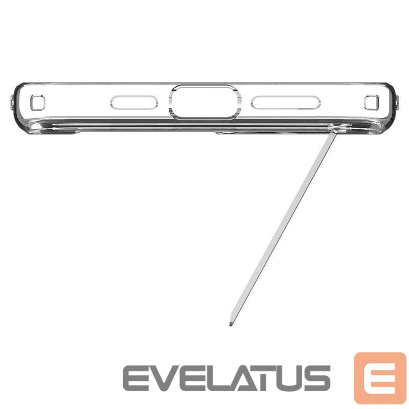Aizmugurējais vāciņš Spigen Transparent || Black
