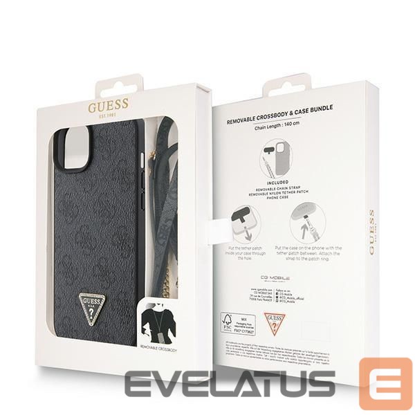 Aizmugurējais vāciņš Guess Black