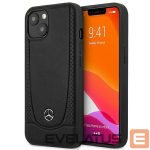 Aizmugurējais vāciņš Mercedes-Benz  Mercedes MEHCP15MARMBK iPhone 15 Plus 6.7" black/black hardcase Leather Urban 