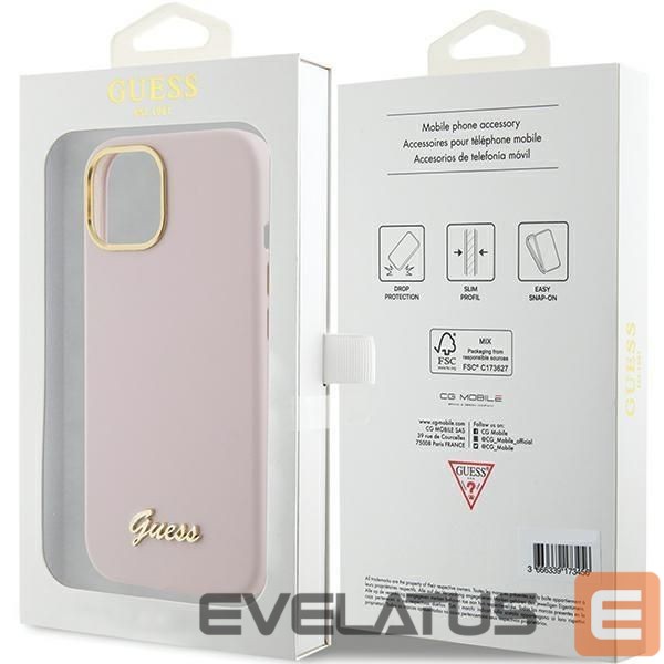 Aizmugurējais vāciņš Guess Pink