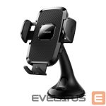 Auto turētājs Joyroom  Joyroom JR-ZS259 mechanical car holder universal for phone on cockpit / window - black 