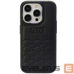 Aizmugurējais vāciņš Audi  Audi GT Synthetic Leather case for iPhone 15 Pro Max - black