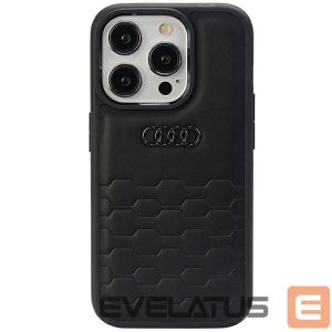 Aizmugurējais vāciņš Audi  Audi GT Synthetic Leather case for iPhone 15 Pro Max - black