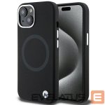 Aizmugurējais vāciņš BMW  BMW Signature Liquid Silicone MagSafe case for iPhone 15 - black 