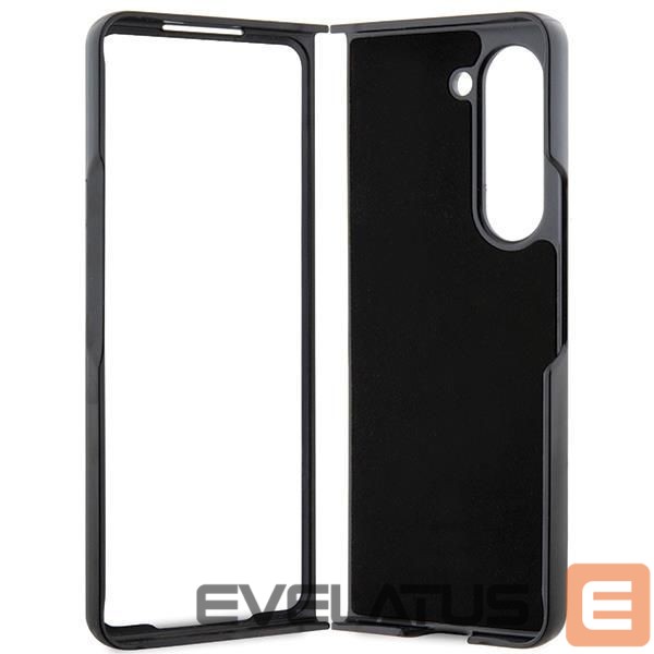 Aizmugurējais vāciņš Karl Lagerfeld Karl Lagerfeld Saffiano Karl&Choupette Pin case for Samsung Galaxy Z Fold 5 - black