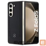 Aizmugurējais vāciņš Mercedes-Benz  Mercedes Leather Urban case for Samsung Galaxy Z Fold 5 - black 