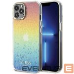 Aizmugurējais vāciņš Guess  Guess IML Faceted Mirror Disco Iridescent case for iPhone 12/12 Pro - multicolor 
