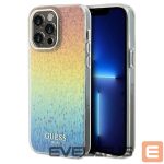 Aizmugurējais vāciņš Guess  Guess IML Faceted Mirror Disco Iridescent case for iPhone 13 Pro / 13 - multicolor 
