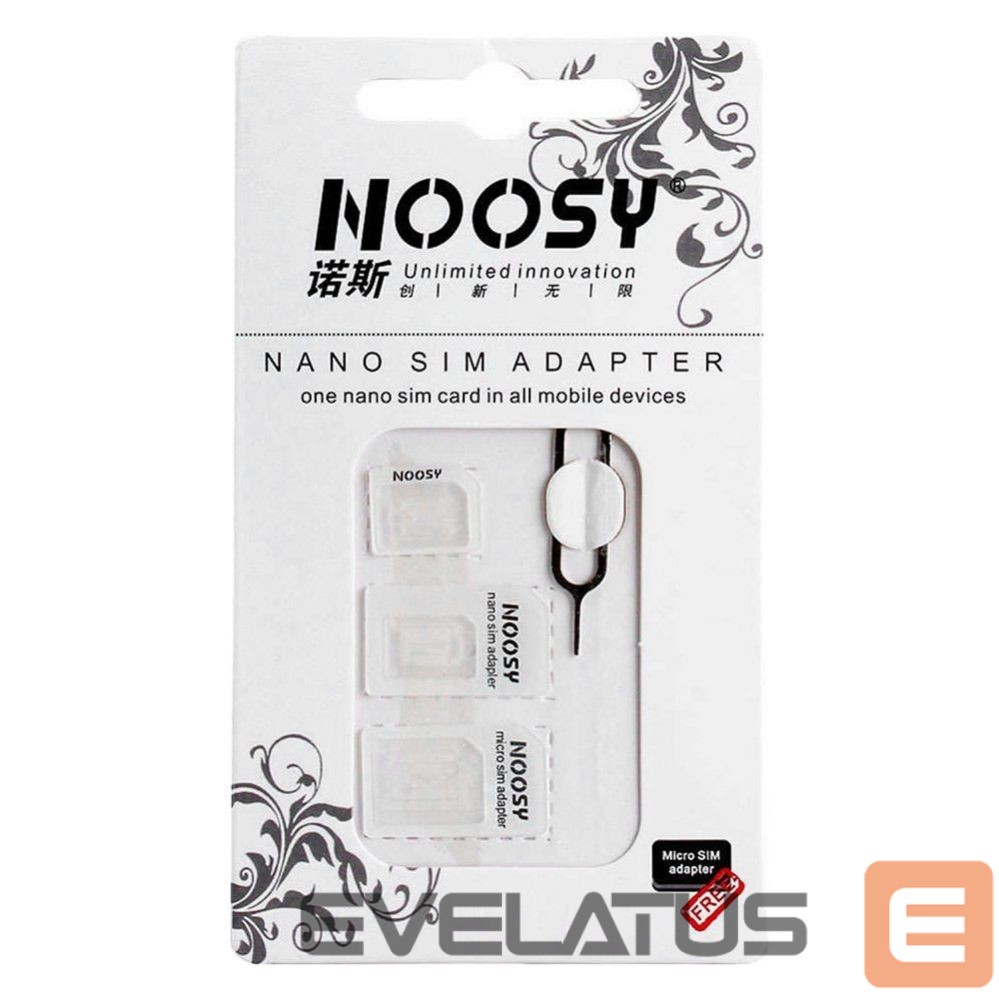 Citi Hurtel Noosa SIM Card Adapter Set + Key - White