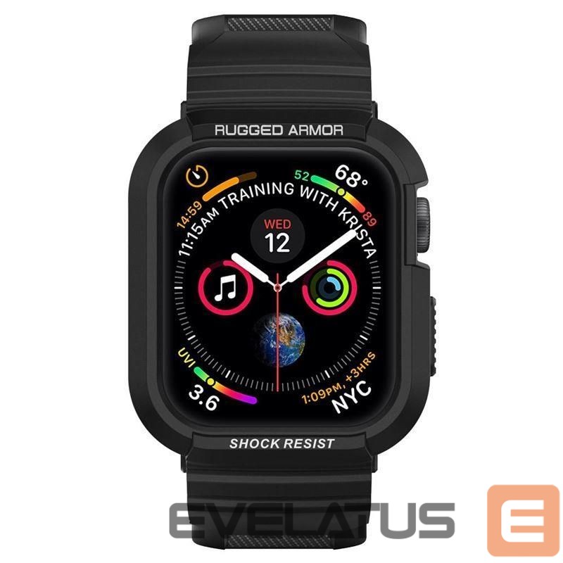Aizmugurējais vāciņš Spigen Black