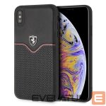 Aizmugurējais vāciņš Ferrari  Ferrari Hardcase FEOVEHCI65BK iPhone Xs Max black/black Off Track Victory