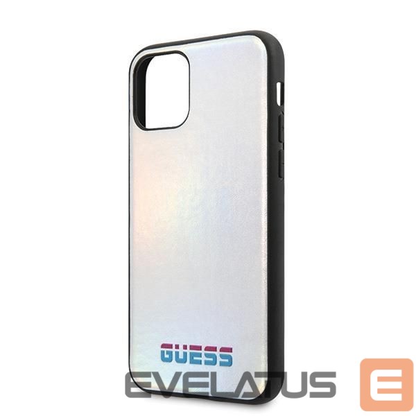 Aizmugurējais vāciņš Guess Guess GUHCN65BLD iPhone 11 Pro Max silver/silver hard case Iridescent