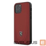 Aizmugurējais vāciņš Ferrari  Ferrari FEOGOHCP12MRE iPhone 12/12 Pro 6.1" red/red hardcase Off Track Perforated