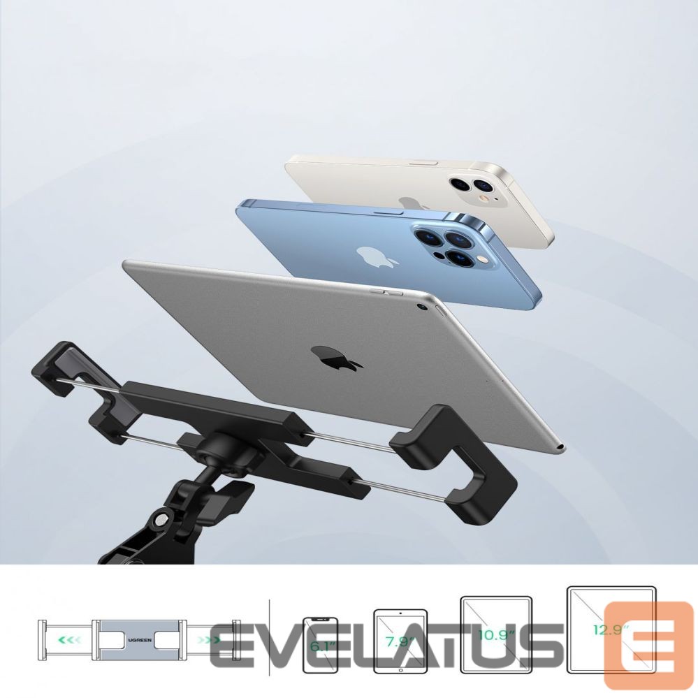 Universāls turētājs (Popsocket) Ugreen Folding Arm Desk Table Tripod Holder for Phone Tablet (50394) LP142 Black Grey