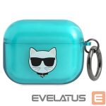 Aizmugurējais vāciņš Karl Lagerfeld  Karl Lagerfeld Choupette AirPods Pro Case - Blue 