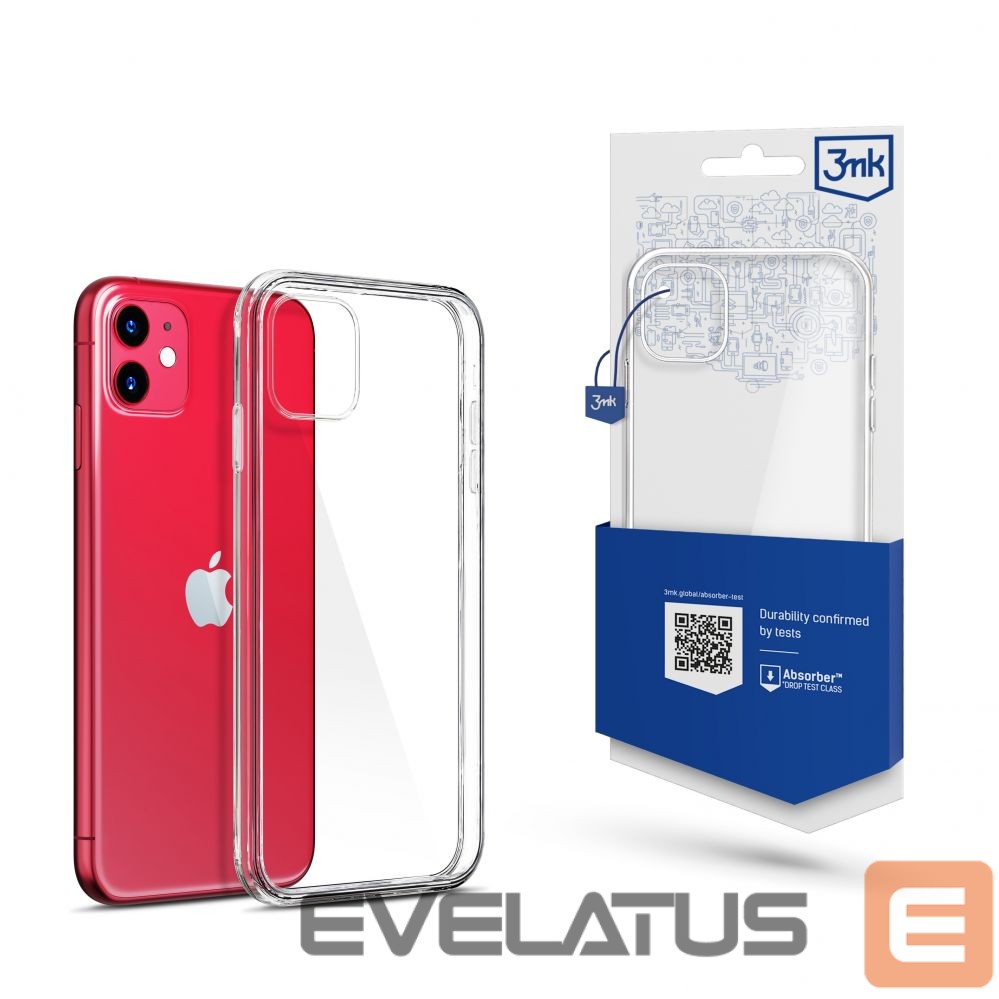 Aizmugurējais vāciņš 3MK Apple iPhone 11 - 3mk Clear Case