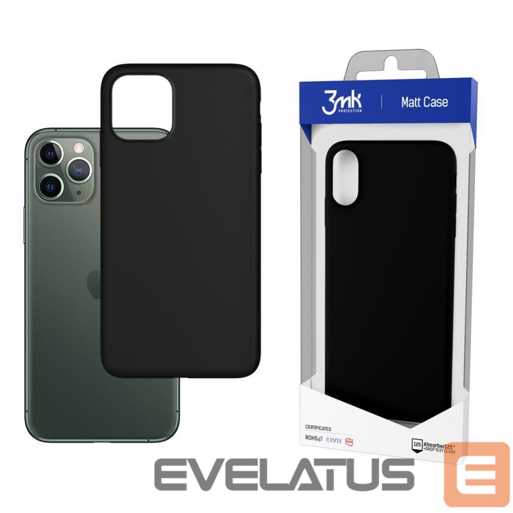 Aizmugurējais vāciņš 3MK Black