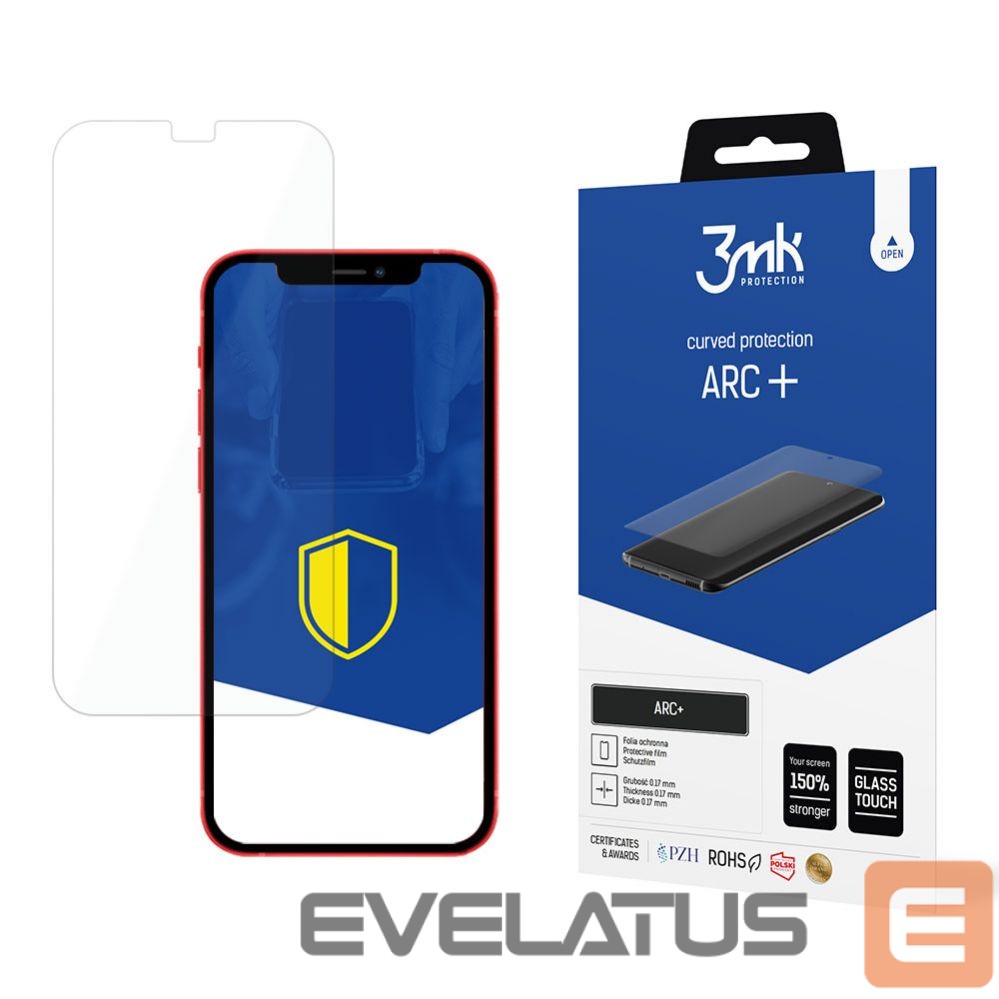Aizsargstikls 3MK Apple iPhone 12/12 Pro - 3mk ARC+