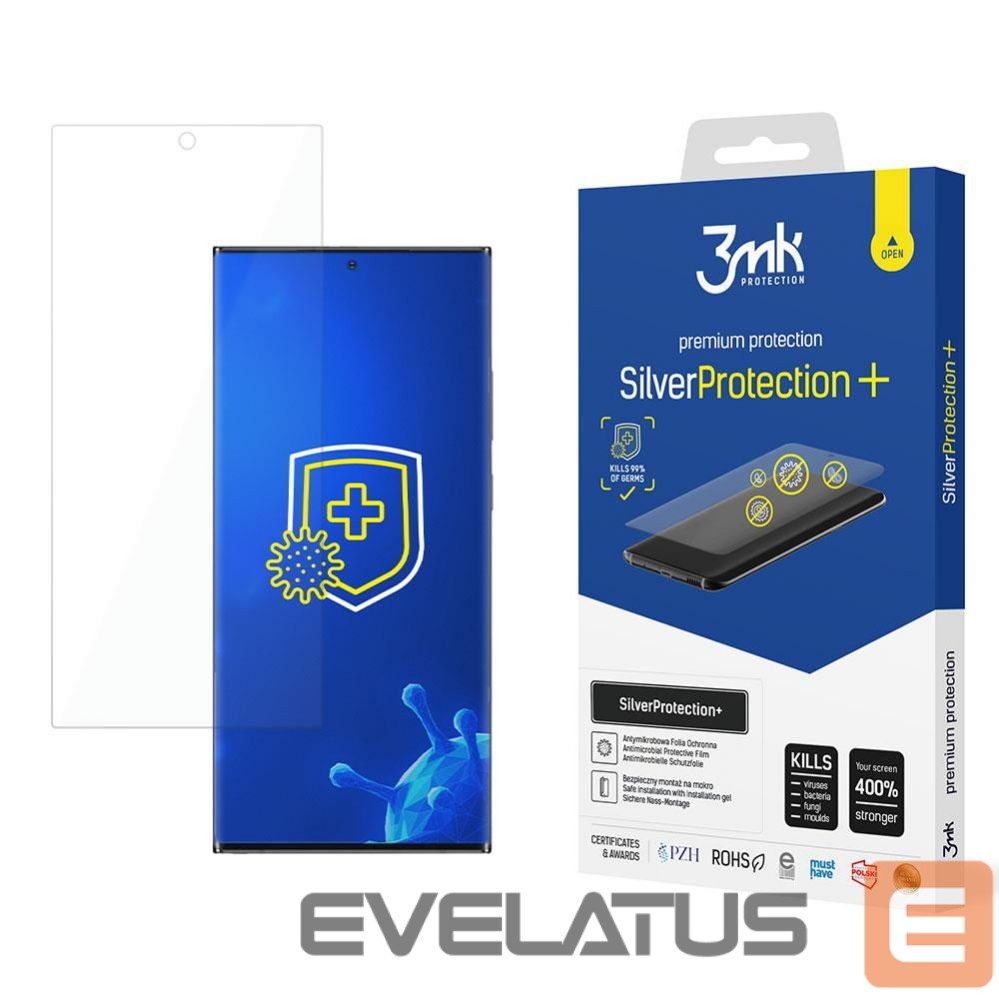 Aizsargstikls 3MK Samsung Galaxy S22 Ultra 5G - 3mk SilverProtection+