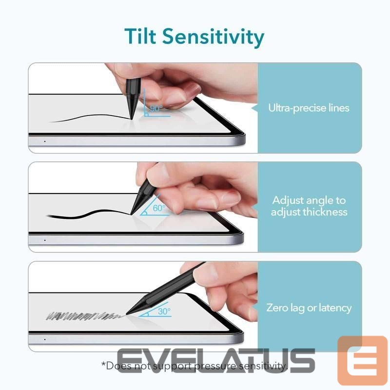Zīmulis ESR ESR Digital+ Magnetic Stylus Pen for iPad - White