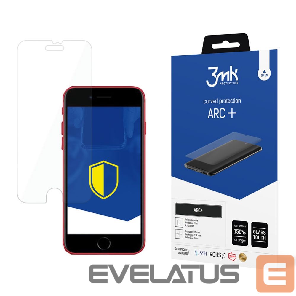 Aizsargstikls 3MK Apple iPhone SE 2020/2022 - 3mk ARC+