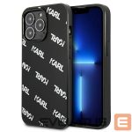 Aizmugurējais vāciņš Karl Lagerfeld  Karl Lagerfeld Allover Case for iPhone 13 Pro / iPhone 13 - Black 