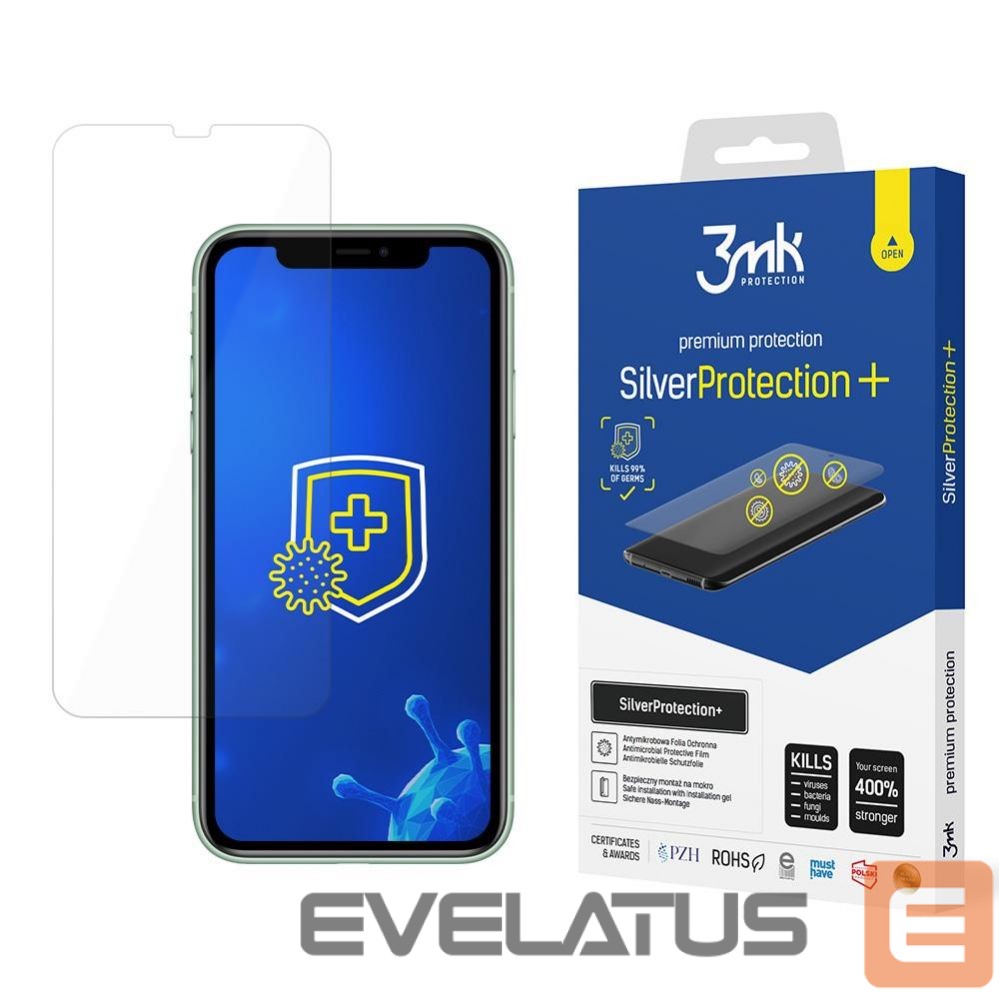 Aizsargplēve 3MK Apple iPhone XR/11 - 3mk SilverProtection+
