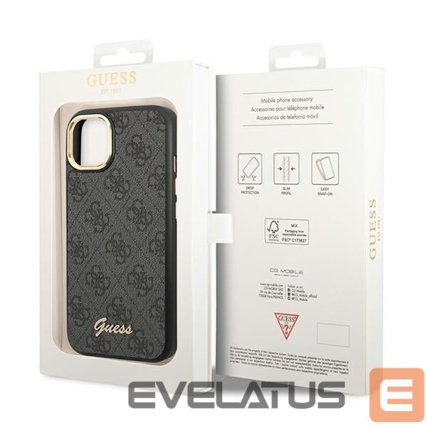 Aizmugurējais vāciņš Guess Black