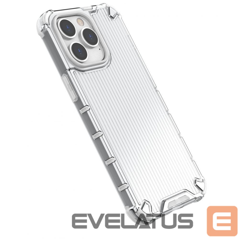 Aizmugurējais vāciņš Hurtel Ombre Protect Case for iPhone 13 Pro armored cover pink and blue