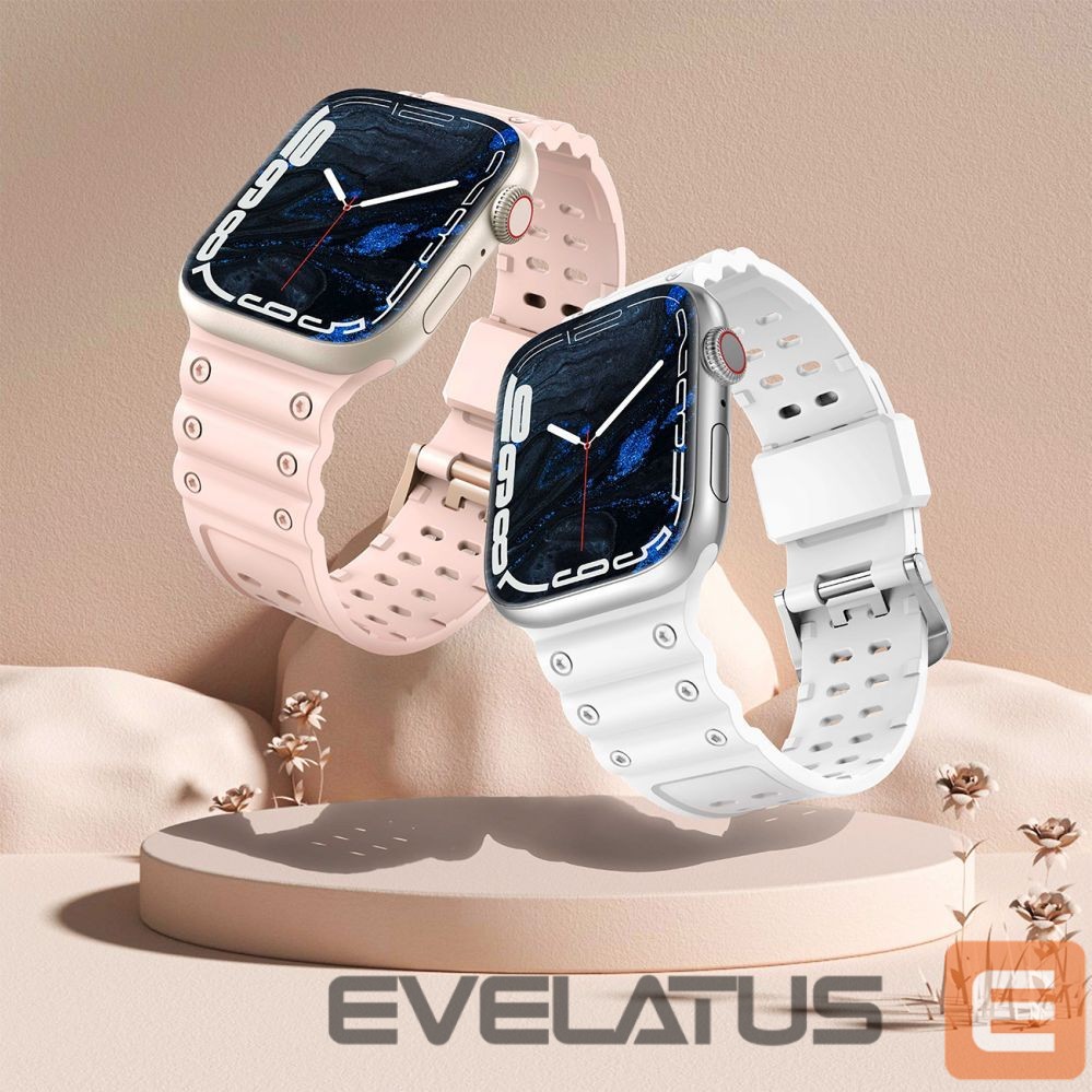 Aizmugurējais vāciņš Hurtel - Strap Triple Protection for Apple Watch 42 / 44 / 45 / 49 mm band bracelet - transparent