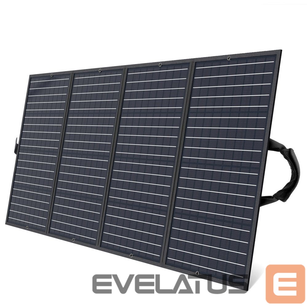 Adapteris Choetech Choetech SC010 solar tourist charger, foldable, 160W - black