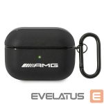 Aizmugurējais vāciņš Mercedes-Benz  AMG Leather Big Logo case for AirPods Pro - black 