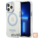 Aizmugurējais vāciņš Guess  Blue || Transparent